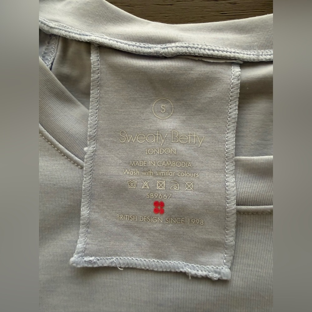 Sweaty Betty Soft Flow Studio Tee Small View 4